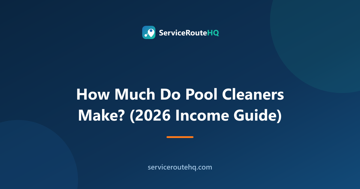 How Much Do Pool Cleaners Make? (2026 Income Guide)