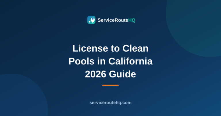 License to Clean Pools in California: Essential 2026 Guide