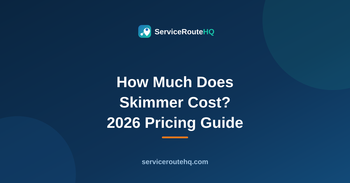 How Much Does Skimmer Cost? Complete 2026 Pricing Guide